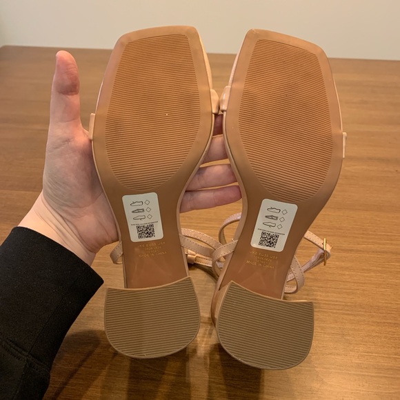 ASOS Light Pink / Nude Strappy Sandal, Size 8 - Picture 4 of 8